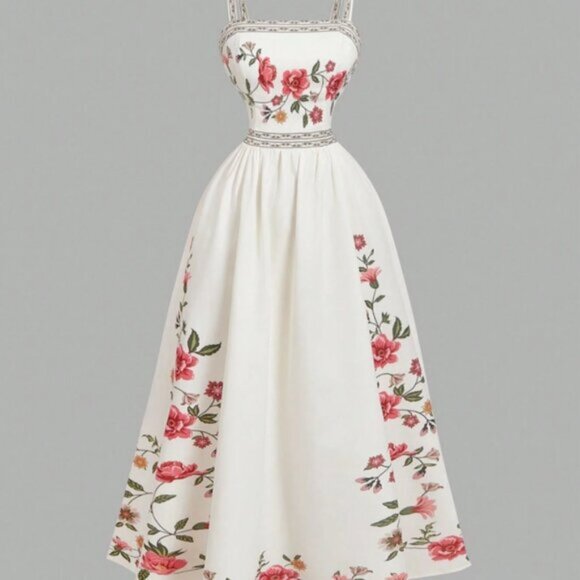 Dresses & Skirts - New Women's Floral Print Sleeveless Dress